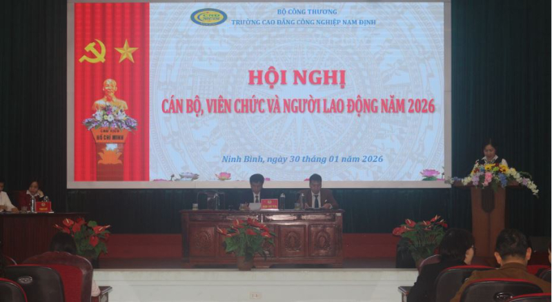Hội nghị cán bộ, viên chức và người lao động năm 2026