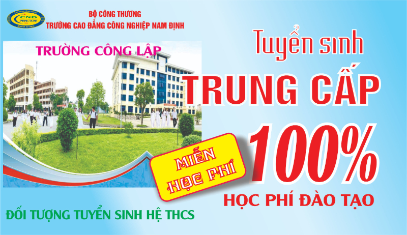 Tuyển sinh Trung cấp - THPT (Đối tượng THCS)